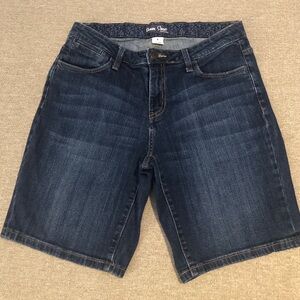 Denim Shorts EUC  St John’s Bay Size 8